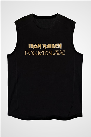 Iron Maiden Siyah Unisex Kolsuz Tişört