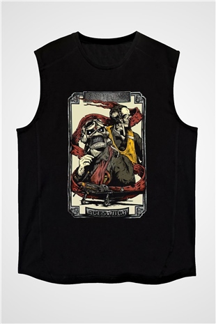 Iron Maiden Siyah Unisex Kolsuz Tişört