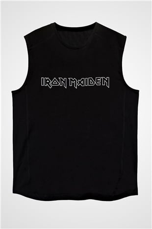 Iron Maiden Siyah Unisex Kolsuz Tişört