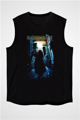 Iron Maiden Siyah Unisex Kolsuz Tişört