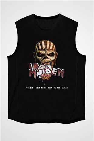 Iron Maiden Siyah Unisex Kolsuz Tişört