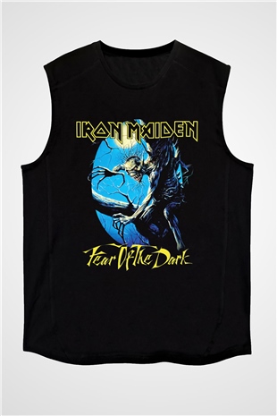 Iron Maiden Siyah Unisex Kolsuz Tişört