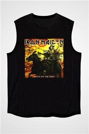 Iron Maiden Siyah Unisex Kolsuz Tişört