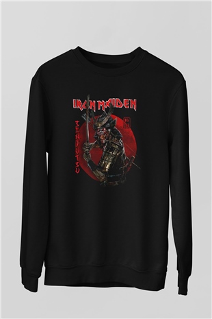 Iron Maiden Siyah Unisex Sweatshirt