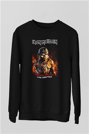 Iron Maiden Siyah Unisex Sweatshirt