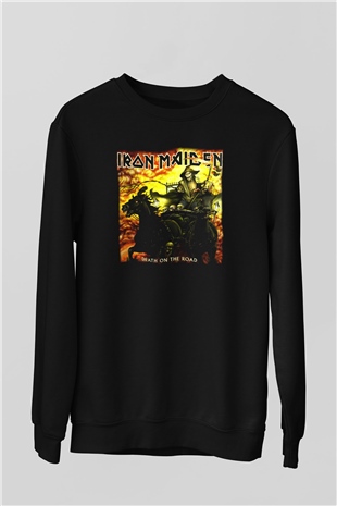 Iron Maiden Siyah Unisex Sweatshirt