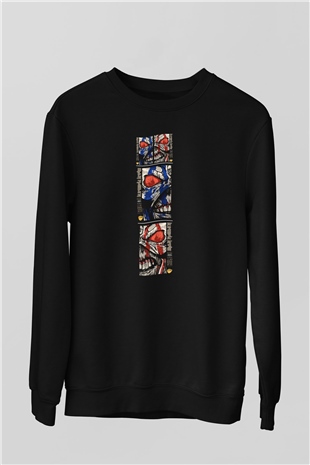 Iron Maiden Siyah Unisex Sweatshirt