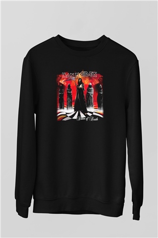 Iron Maiden Siyah Unisex Sweatshirt