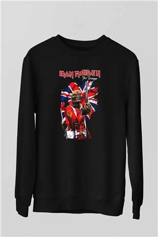 Iron Maiden Siyah Unisex Sweatshirt