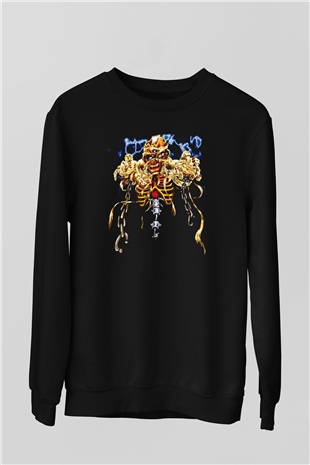 Iron Maiden Siyah Unisex Sweatshirt
