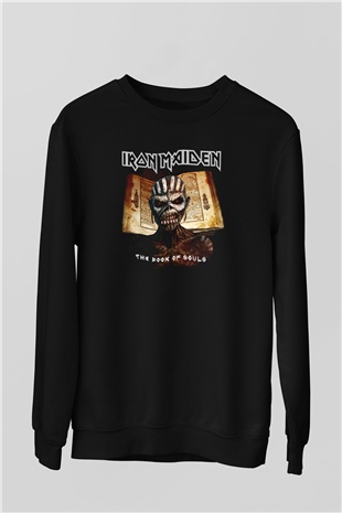 Iron Maiden Siyah Unisex Sweatshirt