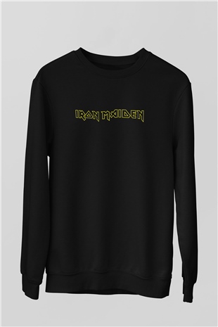 Iron Maiden Siyah Unisex Sweatshirt