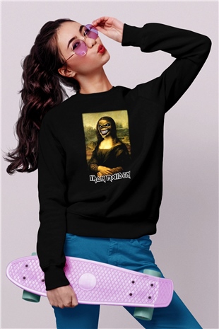 Iron Maiden Siyah Unisex Sweatshirt