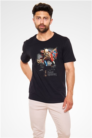 Iron Maiden Siyah Unisex Tişört T-Shirt - TişörtFabrikası