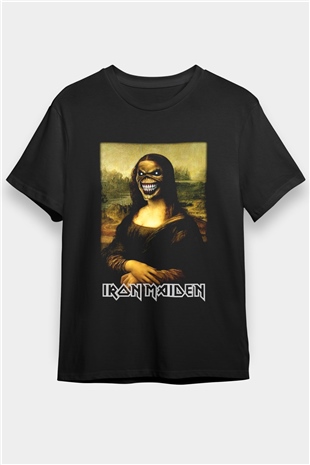 Iron Maiden Siyah Unisex Tişört T-Shirt - TişörtFabrikası