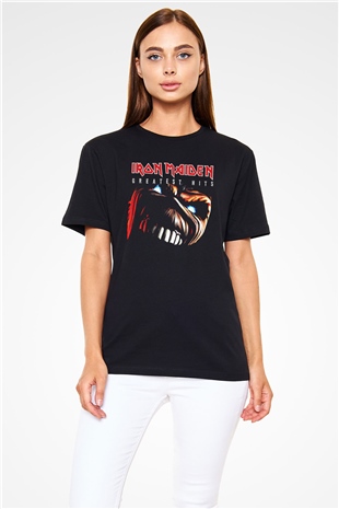 Iron Maiden Siyah Unisex Tişört T-Shirt - TişörtFabrikası