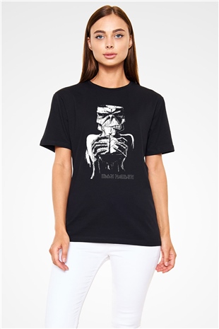 Iron Maiden Siyah Unisex Tişört T-Shirt - TişörtFabrikası