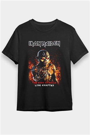 Iron Maiden Siyah Unisex Tişört T-Shirt - TişörtFabrikası