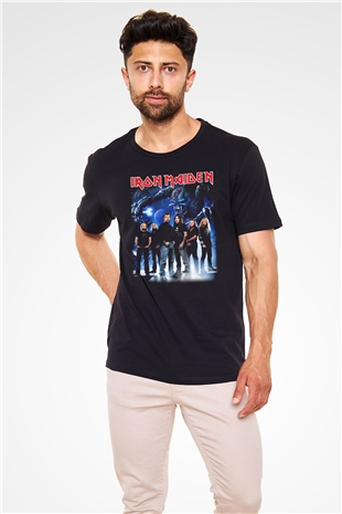 Iron Maiden Siyah Unisex Tişört T-Shirt - TişörtFabrikası