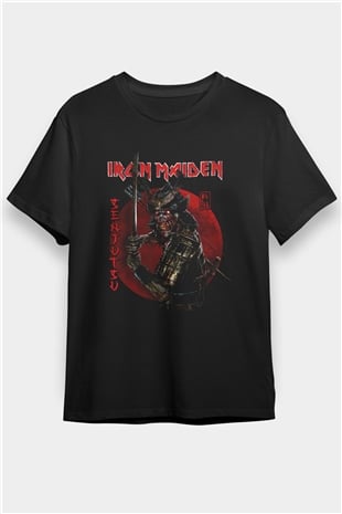 Iron Maiden Siyah Unisex Tişört T-Shirt - TişörtFabrikası