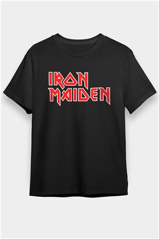 Iron Maiden Siyah Unisex Tişört T-Shirt - TişörtFabrikası