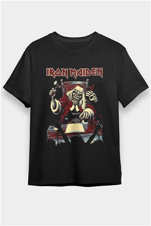 Iron Maiden Siyah Unisex Tişört T-Shirt - TişörtFabrikası