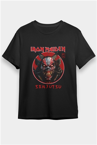 Iron Maiden Siyah Unisex Tişört T-Shirt - TişörtFabrikası