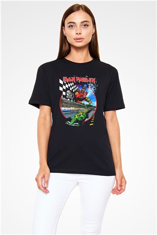 Iron Maiden Siyah Unisex Tişört T-Shirt - TişörtFabrikası