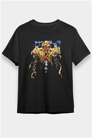 Iron Maiden Siyah Unisex Tişört T-Shirt - TişörtFabrikası