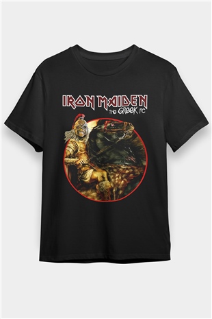 Iron Maiden Siyah Unisex Tişört T-Shirt - TişörtFabrikası