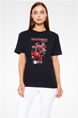 Iron Maiden Siyah Unisex Tişört T-Shirt - TişörtFabrikası