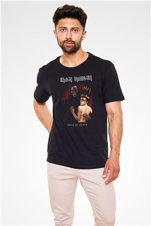 Iron Maiden Siyah Unisex Tişört T-Shirt - TişörtFabrikası