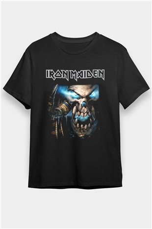 Iron Maiden Siyah Unisex Tişört T-Shirt - TişörtFabrikası