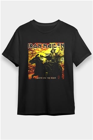 Iron Maiden Siyah Unisex Tişört T-Shirt - TişörtFabrikası