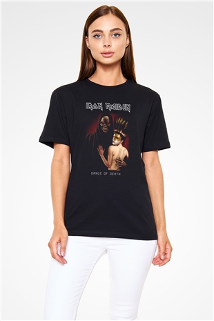 Iron Maiden Siyah Unisex Tişört T-Shirt - TişörtFabrikası