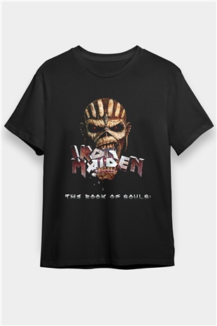 Iron Maiden Siyah Unisex Tişört T-Shirt - TişörtFabrikası