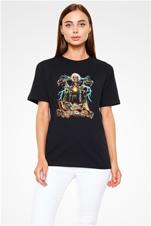 Iron Maiden Siyah Unisex Tişört T-Shirt - TişörtFabrikası