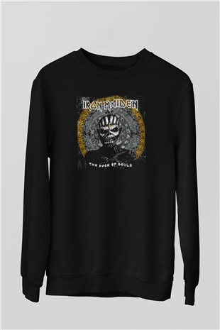 Iron Maiden The Book Of Souls Siyah Unisex Sweatshirt