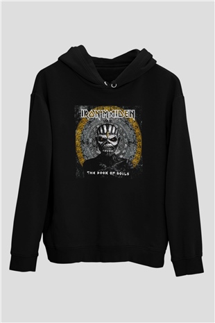 Iron Maiden The Book Of Souls Siyah Unisex Hoodie