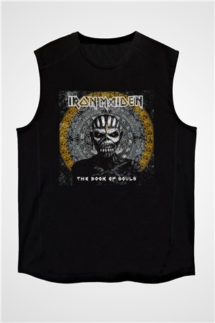 Iron Maiden The Book Of Souls Siyah Unisex Kolsuz Tişört