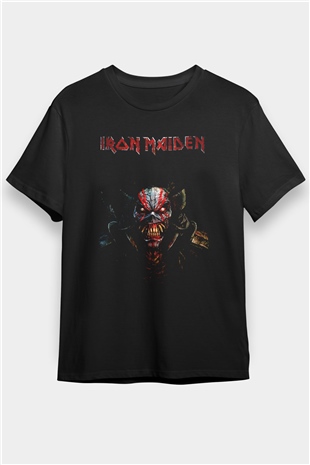 Iron Maiden Wildest Dreams Siyah Unisex Tişört T-Shirt - TişörtFabrikası