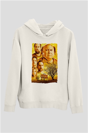 Its Always Sunny in Philadelphia Beyaz Unisex Hoodie