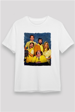 Its Always Sunny in Philadelphia Beyaz Unisex Tişört T-Shirt