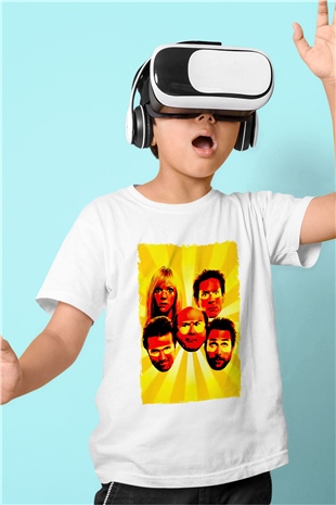 Its Always Sunny in Philadelphia Beyaz Unisex Çocuk Tişört
