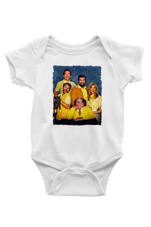Its Always Sunny in Philadelphia Beyaz Bebek Body - Zıbın