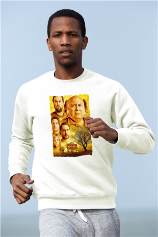 Its Always Sunny in Philadelphia Beyaz Unisex Sweatshirt