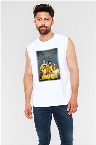 Its Always Sunny in Philadelphia Beyaz Unisex Kolsuz Tişört