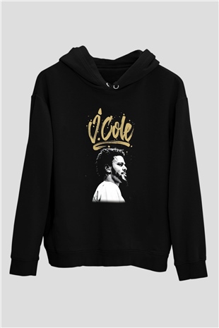 J. Cole Siyah Unisex Hoodie