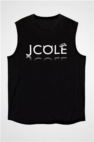 J. Cole Siyah Unisex Kolsuz Tişört