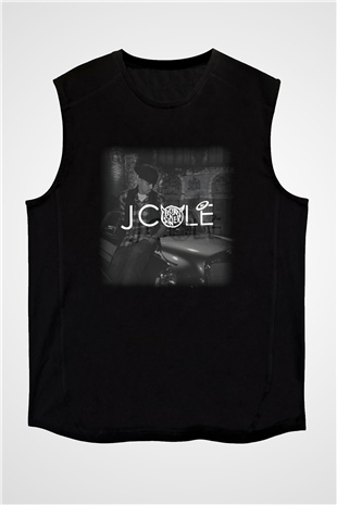 J. Cole Siyah Unisex Kolsuz Tişört
